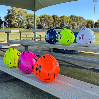 Soccer Reflex & Reaction Ball - White, Orange, Blue, Pink, and Fluo Yellow, Agility and