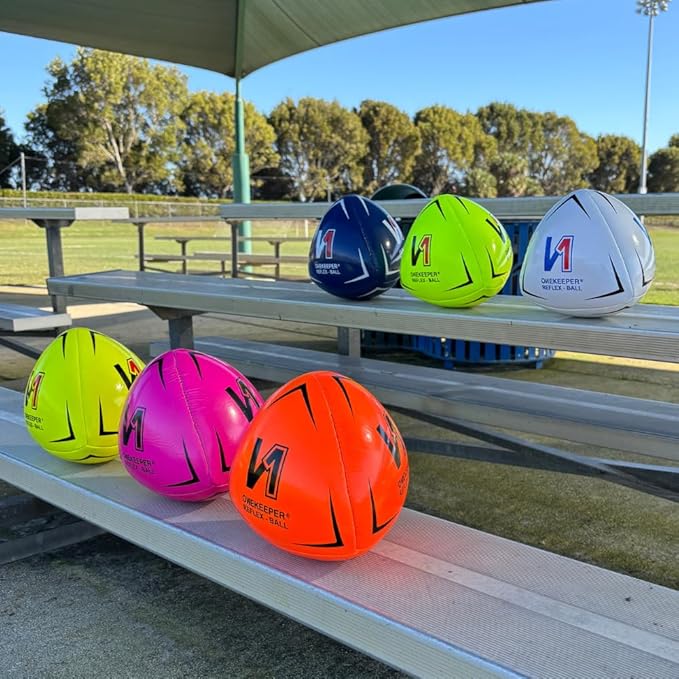 Soccer Reflex & Reaction Ball - White, Orange, Blue, Pink, and Fluo Yellow, Agility and