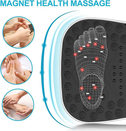 AXV Vibration Plate Exercise Machine Whole Body Workout Portable Mini Vibrate Fitness Platform