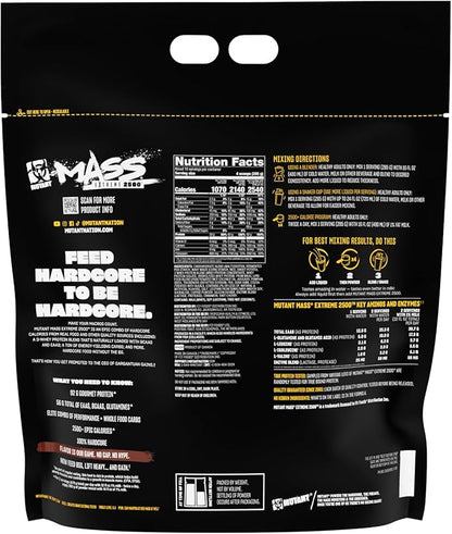 Mutant Mass Extreme Gainer ??Whey Protein Powder ??Build Muscle Size and Strength ??High Density