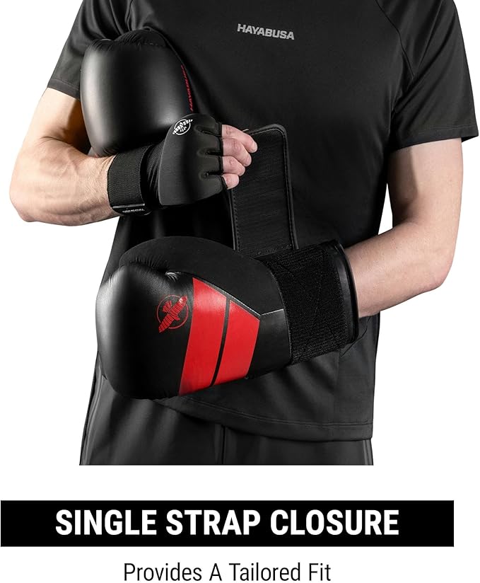 Hayabusa S4 PU Leather Boxing Gloves for Men, Women & Kids, 10oz, 12oz, 14oz, 16oz, Training