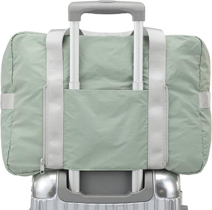 VanFn Foldable Travel Duffel Bag, Sports Duffels Gym Bag, Rainproof Nylon Totes, Sports Shoulder