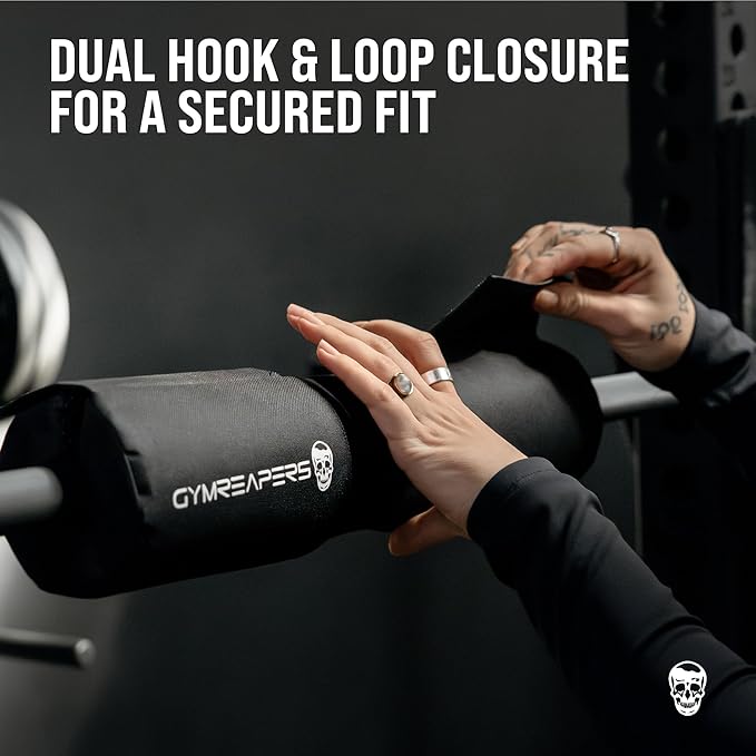 Gymreapers Barbell Squat Pad - Protective Bridge Pad For Hip Thrust, Squats, Lunges - Hip Support