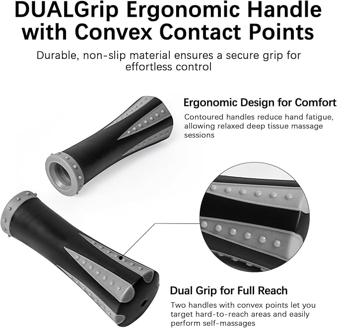Muscle Roller Stick for Athletes - Deep Tissue Fascia Blaster & Roller Massager for Myofascial Pain