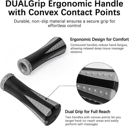 Muscle Roller Stick for Athletes - Deep Tissue Fascia Blaster & Roller Massager for Myofascial Pain