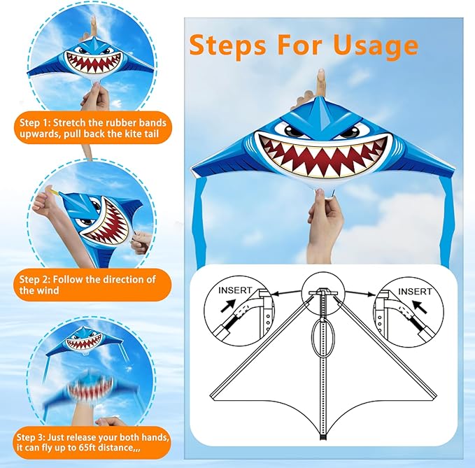 8 Pack Mini Kites for Boys Girls 3-5 6 7 8 Gift & Party Favors, Finger Launcher Kites Easy to Fly
