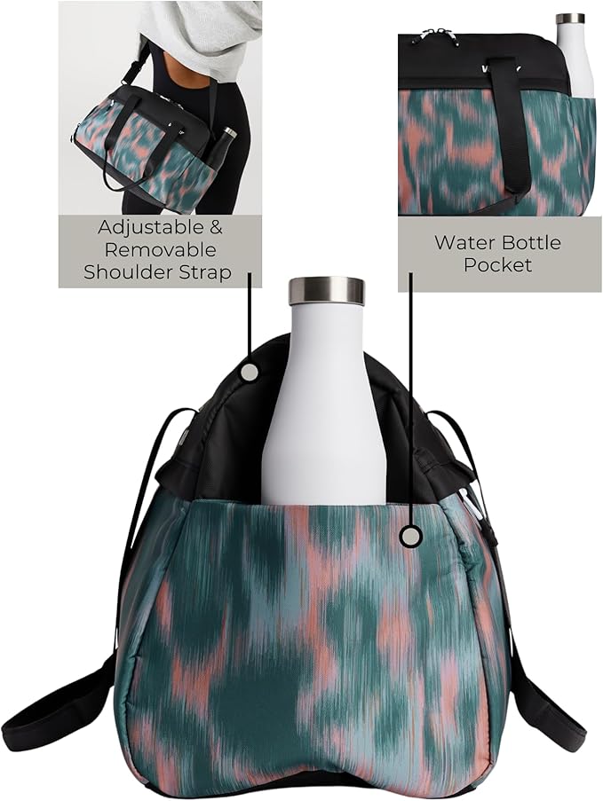 Vooray 25L Trainer Duffel Bag ??Lightweight Travel Duffel for Women and Men with Shoe Pocket