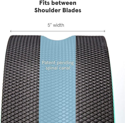 Chirp Wheel Foam Roller ??Targeted Back & Neck Relief, Lumbar Spine Stretcher, Spinal Decompression