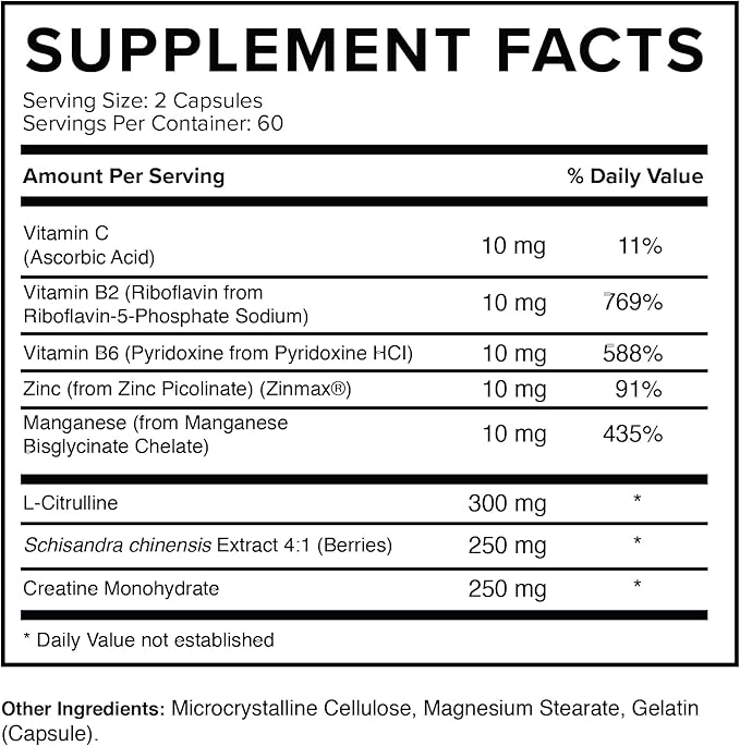 Nitric Boost - Nitric Oxide Supplement for Men | High Absorption Formula | 100% Natural Ingredients