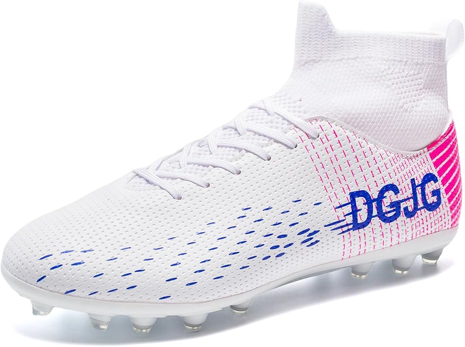 Youth Soccer Cleats Mens Training Football Cleats Lightweight Womens High-top Soccer Shoes AG
