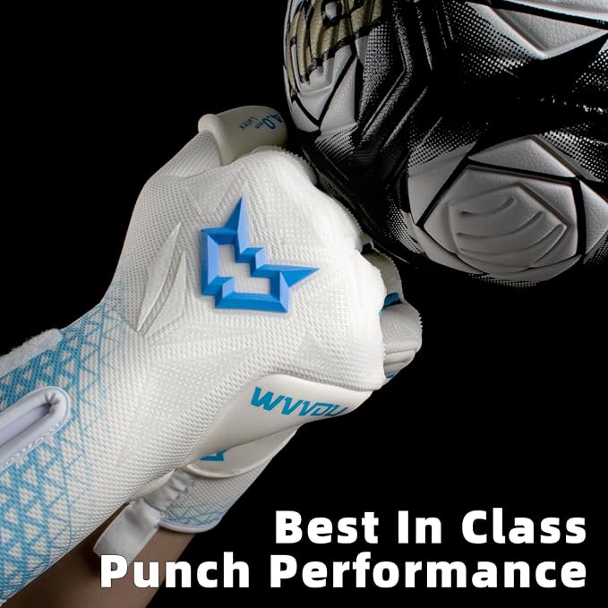 WVVOU Professional Goalkeeper Gloves for Adults and Youth Soccer Goalie Gloves Breathable Soccer