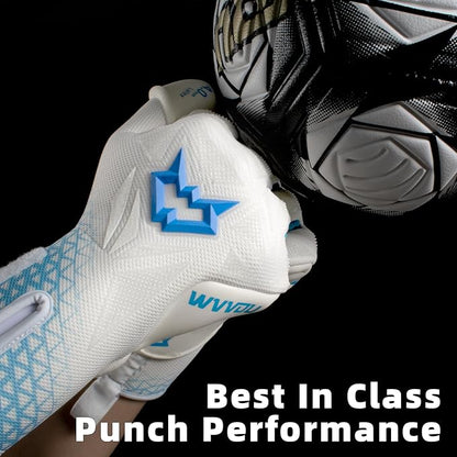 WVVOU Professional Goalkeeper Gloves for Adults and Youth Soccer Goalie Gloves Breathable Soccer