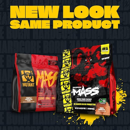 Mutant Mass | Weight Mass Gainer Protein Powder - high Calorie Protein Powder for Mass gain