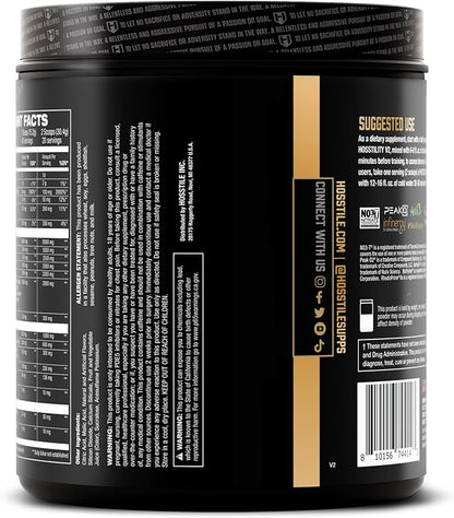 HOSSTILE Hosstility V2 Pre Workout, All-in-One Pre Workout Powder for Men and Women, Enhance Muscle