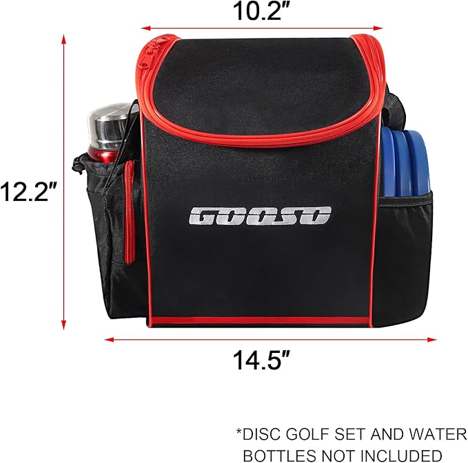 Disc Golf Set with Bag - 12 PCS Flying Disc Golf Discs for Beginner with Putter, Midrange, Driver |