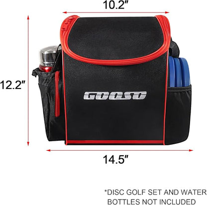 Disc Golf Set with Bag - 12 PCS Flying Disc Golf Discs for Beginner with Putter, Midrange, Driver |