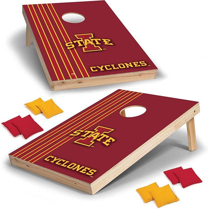 2' x 3' Solid Wood Cornhole Set with Direct Print HD Team Graphics – Great Gift for Any NCAA Fan!