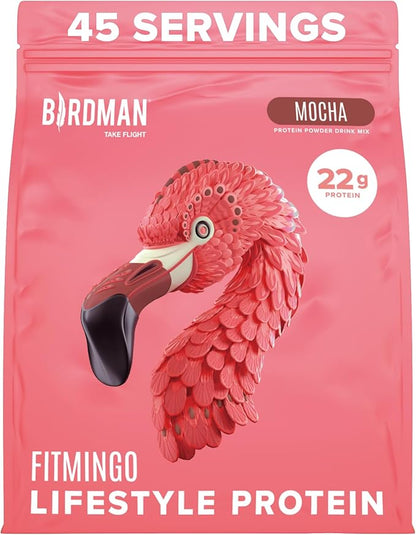 Fitmingo Vegan Protein Powder with Inositol, Collagen Boosters, Hyaluronic Acid and Vitamins | Low