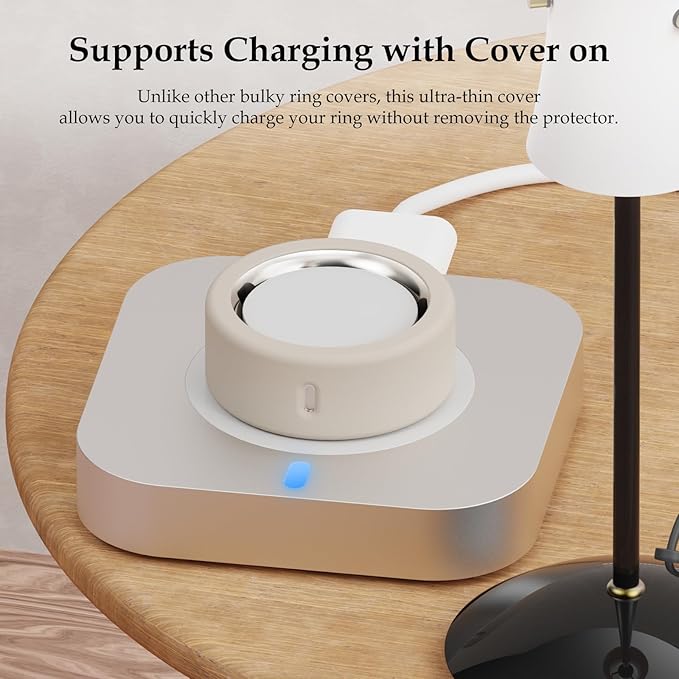 15 Pack Cover Compatible with Oura Ring Gen 4/Gen 3 Horizon/Gen 3 Heritage, Anti-Scratch Silicone