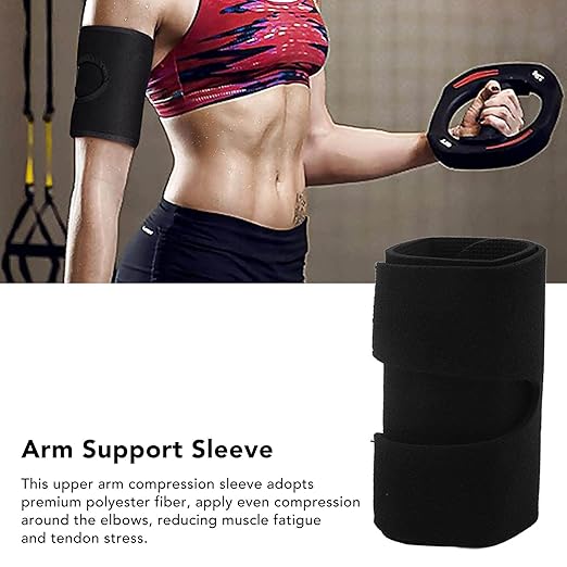 Zunate Upper Arm Compression, Biceps Triceps Tendon Brace Support, Pain Relief Adjustable Arm Strap