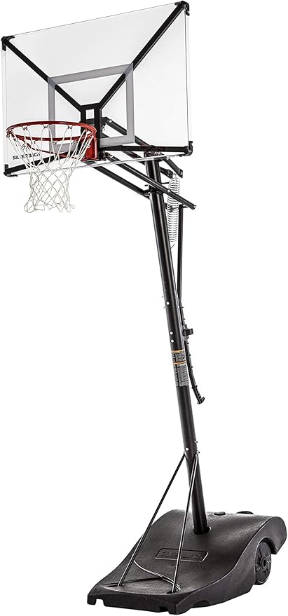 Silverback NXT Portable Adjustable 10ft Outdoor Basketball Hoop - 50" and 54" Basketball Goal