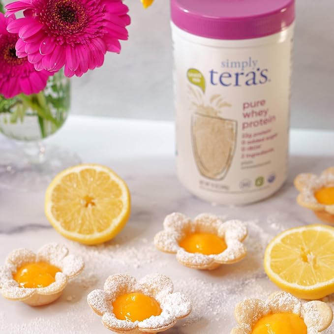 Simply tera's Pure Whey Protein Powder - Grass Fed Whey Protein Powder, Clean & Natural
