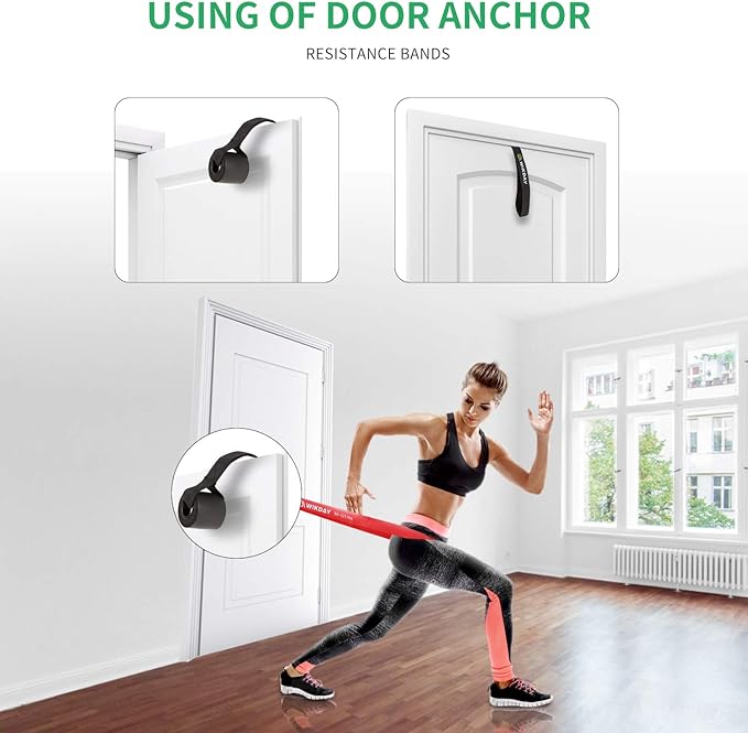 Resistance Bands, Pull Up Bands, Workout Bands for Exercise, Thick Heavy Resistance Band Set with