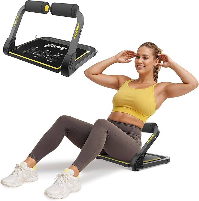 Ab Workout Equipment, Ab Machine for Stomach Workout, Ab Trainer Machine for Home, Sit Up Machine