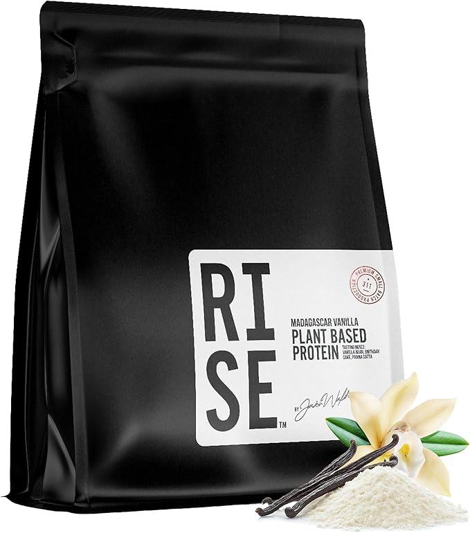 Vanilla Plant-Based Protein Powder for Women & Men, Easy to Digest, Delicious Madagascar Vanilla