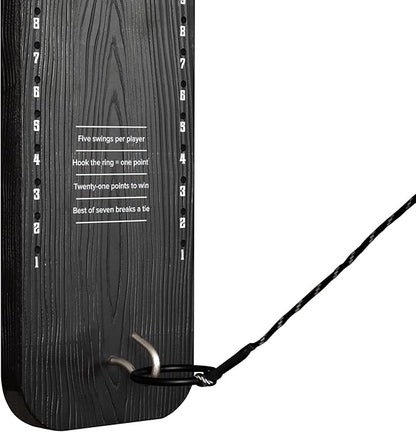 Ringo Outdoor Premium Hook and Ring Game. Fully Assembled and Mounts in 90 Seconds, Lifetime