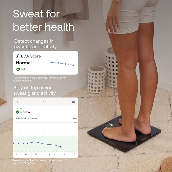 WITHINGS Smart Scales for Body Weight, FSA or HSA Eligible, Body Analysis, Fat Content, Muscle
