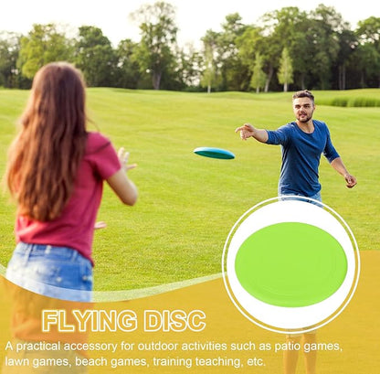 PATIKIL Flying Disc Soft Silicone Colorful Flying Disk Flyer for Outdoor Sports Lawn