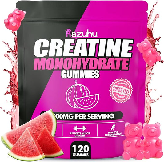 Flavored creatine monohydrate gummies sugar free,Pre workout supplements creatine gummies for