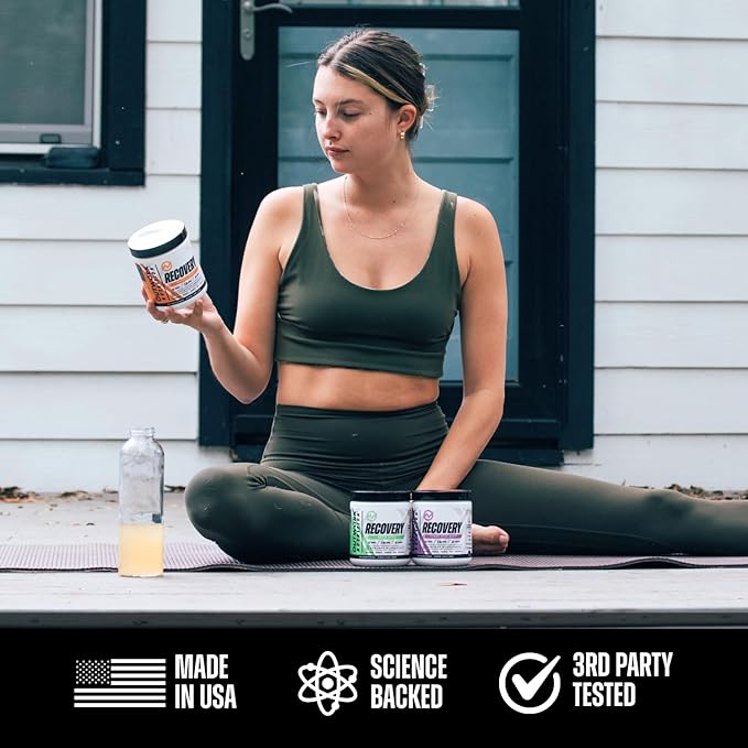 Outwork Nutrition Post Workout Recovery Powder - Creatine Monohydrate, KSM-66 Ashwagandha & Tart