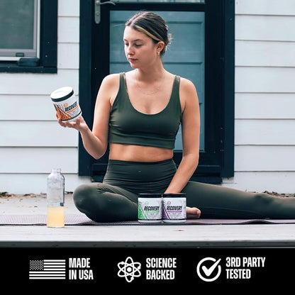 Outwork Nutrition Post Workout Recovery Powder - Creatine Monohydrate, KSM-66 Ashwagandha & Tart