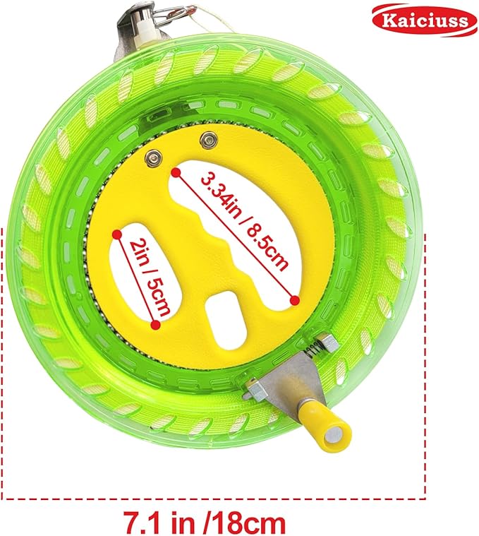 Large Delta Kite Easy to Fly with Kite Reel Set, Beach Kite & Kite Spool for Kids & Adults, Single