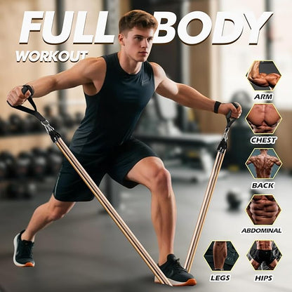 WHATAFIT Resistance Bands, Exercise Bands，Resistance Bands for Working Out, Work Out Bands with