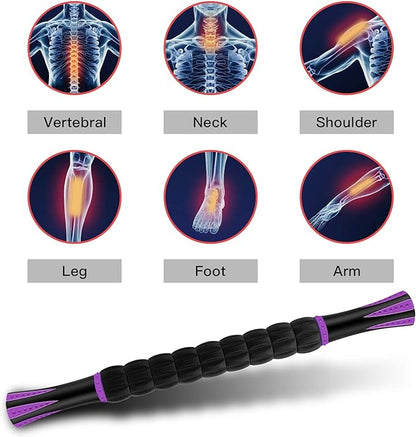 Muscle Roller, Massage Roller Stick for Athletes, Help Reducing Muscle Soreness Cramping Tightness