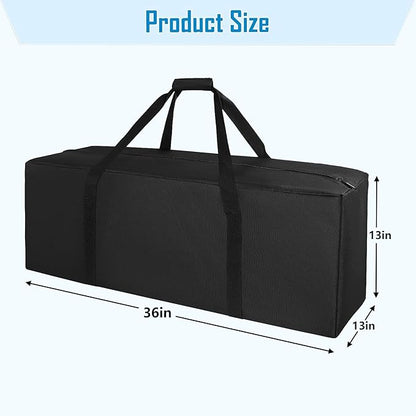 Sports Duffle Bag 36IN Extra Large Travel Duffel Luggage Bag with Upgrade 2-way Lockable Zippers
