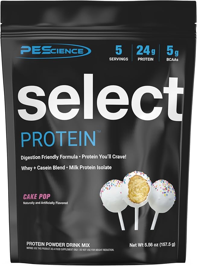 PEScience Select Protein Powder, Whey and Casein Blend, Clean Protein Powder for Women and Men, Low