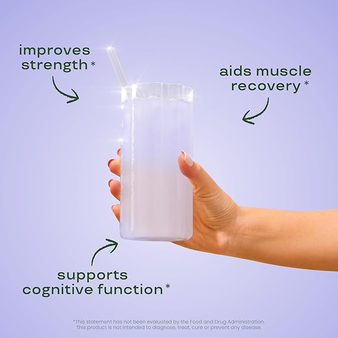 Bloom Nutrition Creatine Monohydrate Powder, 5g Micronized Creatine per Serving, Supports Muscle