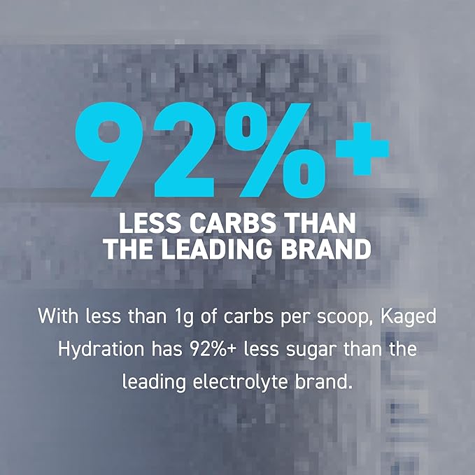 Kaged Electrolyte Hydration Powder | Hydracharge Pina Colada | Sports Drink for Men and Women |