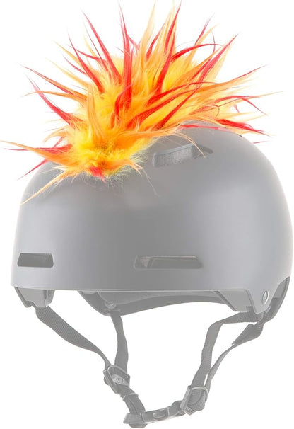 Iguana Helmet Accessories w/Sticky Hook & Loop Fastener Adhesive (Helmet not Included), Fun Helmet