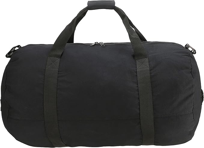 WHITEDUCK Heavy Duty Canvas Duffel Bag for Men and Women - Foldable Military Army Style Duffel Bag