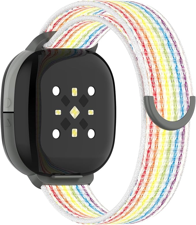 Compatible with Fitbit Ace LTE, Quick Release Nylon HOOK LOOP Sport Strap Accessory Fit for Fitbit