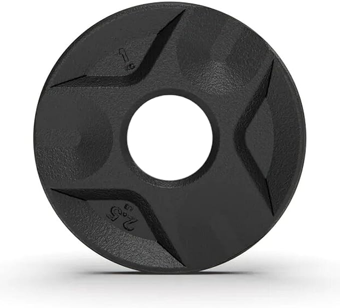 Cast Iron Plate Weights by Tribe WOD- Gym Weights for Men and Women, Cast Iron Plate Weights 1 of