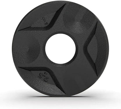 Cast Iron Plate Weights by Tribe WOD- Gym Weights for Men and Women, Cast Iron Plate Weights 1 of