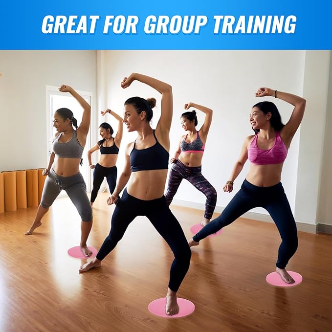 Wettarn 24 Pcs Core Sliders for Working Out Abdominal Exercise Gliding Discs Dual Sided Workout