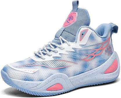 High Top Womens Mens Basketball Shoes Breathable Non Slip Outdoor Sneakers Comfortable Fashion