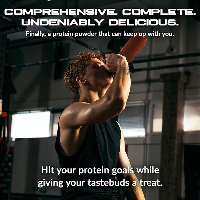Granite Nutrition Protein Powder - Premium 5-Source Blend (Whey, Casein, Egg, Grass-Fed Beef) for